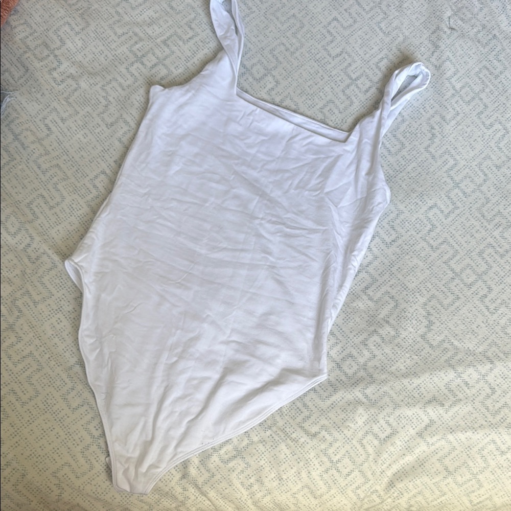 Old Navy White Women's Bodysuit